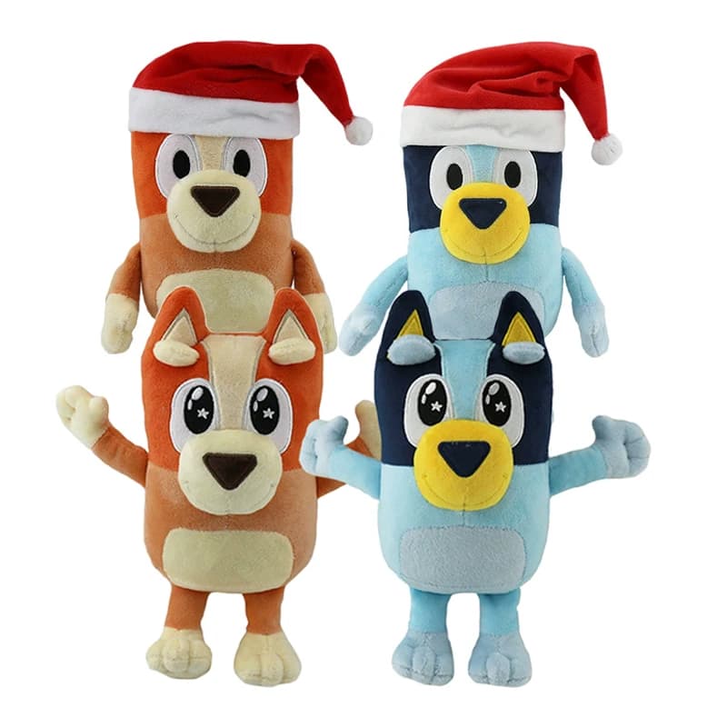 Nuovi Peluche Originali Bluey e Bingo, Bambole Imbottite Kawaii, Accessori Anime, Peluche Natalizi, Regali di Compleanno, Ornamenti, Giocattoli per Bambini