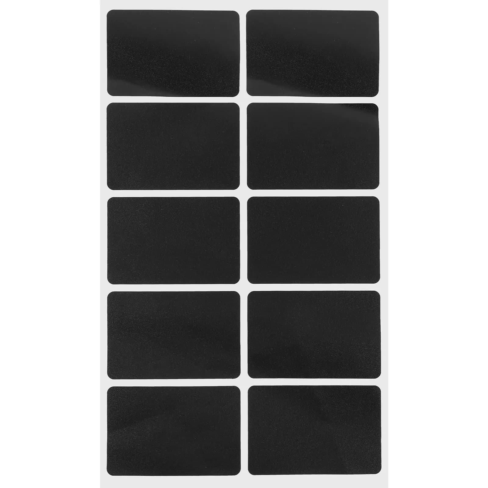 Rectangle Chalkboard Stickers Removable Adhesive Labels for Bottles Jars Containers Office Home Bar DIY Projects Food