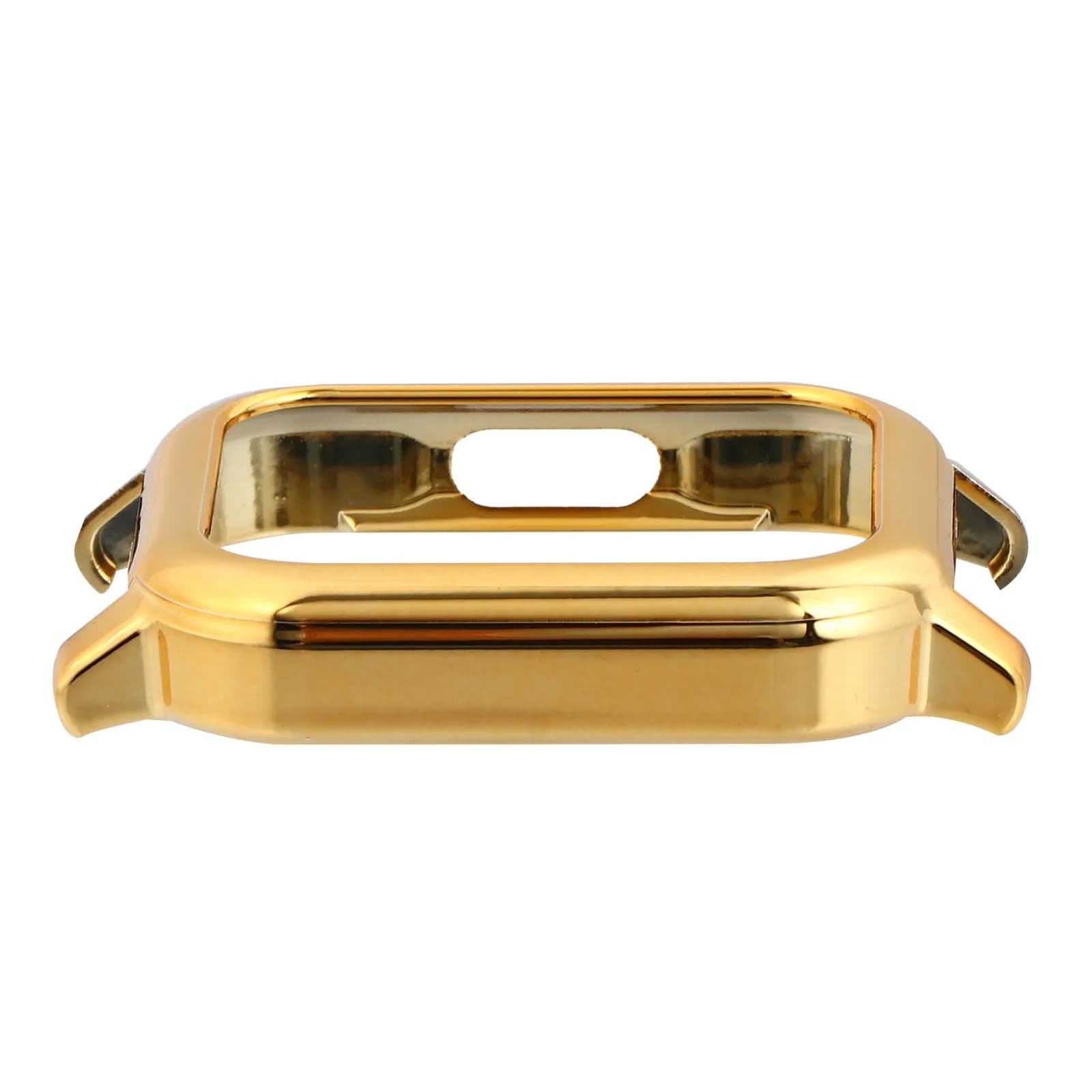 Elegant Metal Tone Watch Protector Case for Solar Ls02 Fully Compatible Unisex Lightweight Wear Resistant Smart Watch