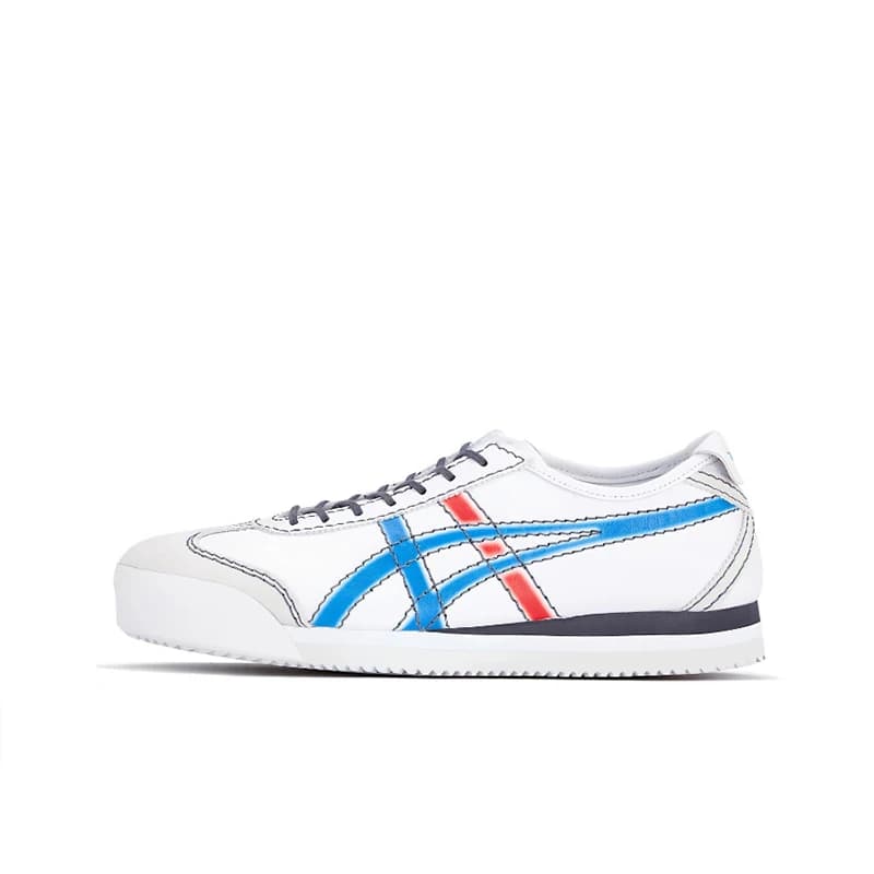 Onitsuka Tiger Mexico 66 SD Unisex White Low-Top Sneakers – Stylish Fashionable Snug-Fitting Durable Non-Slip 1183A971-103