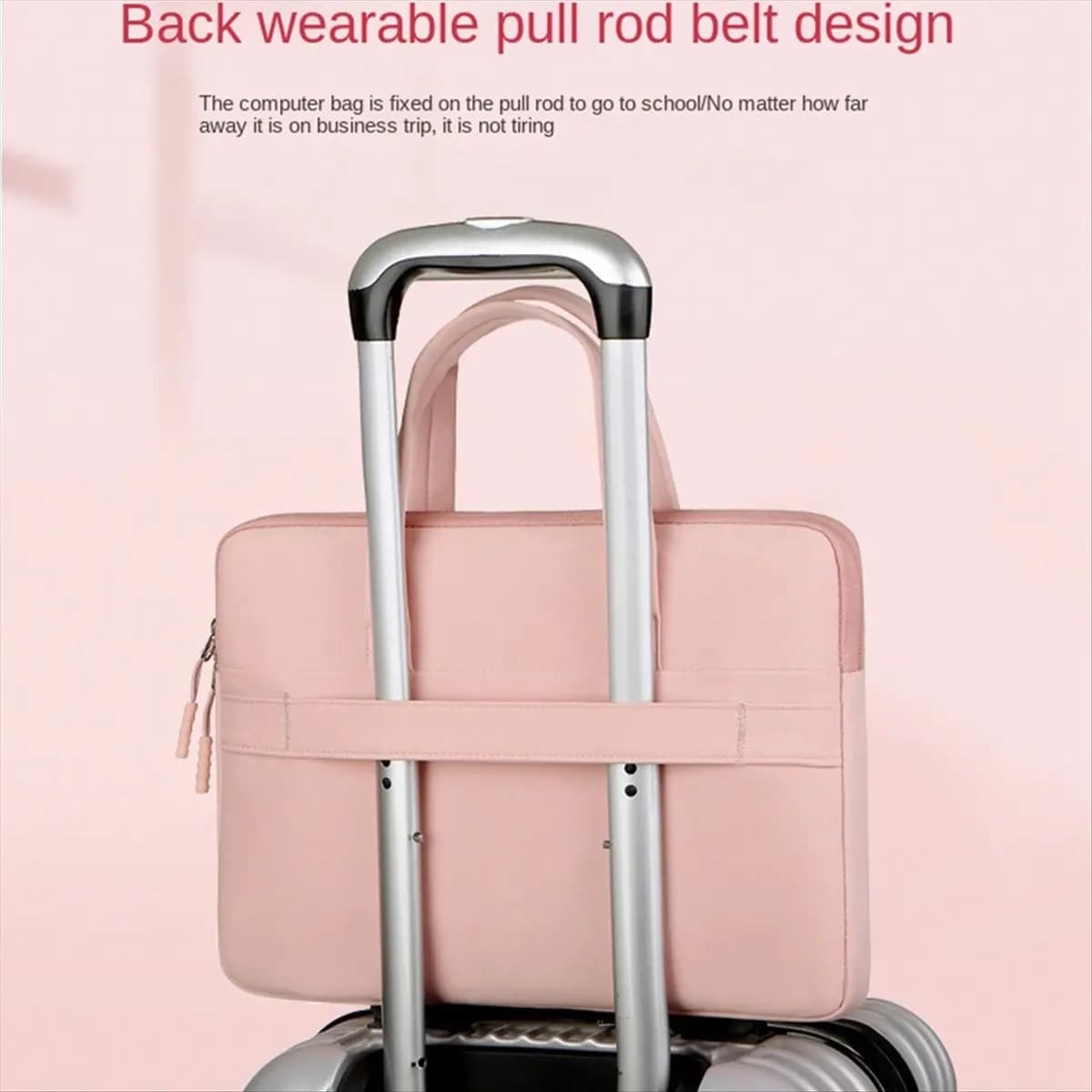 Super Borsa Custodia per Tablet da 15-15.6 Pollici, Impermeabile, Beige
