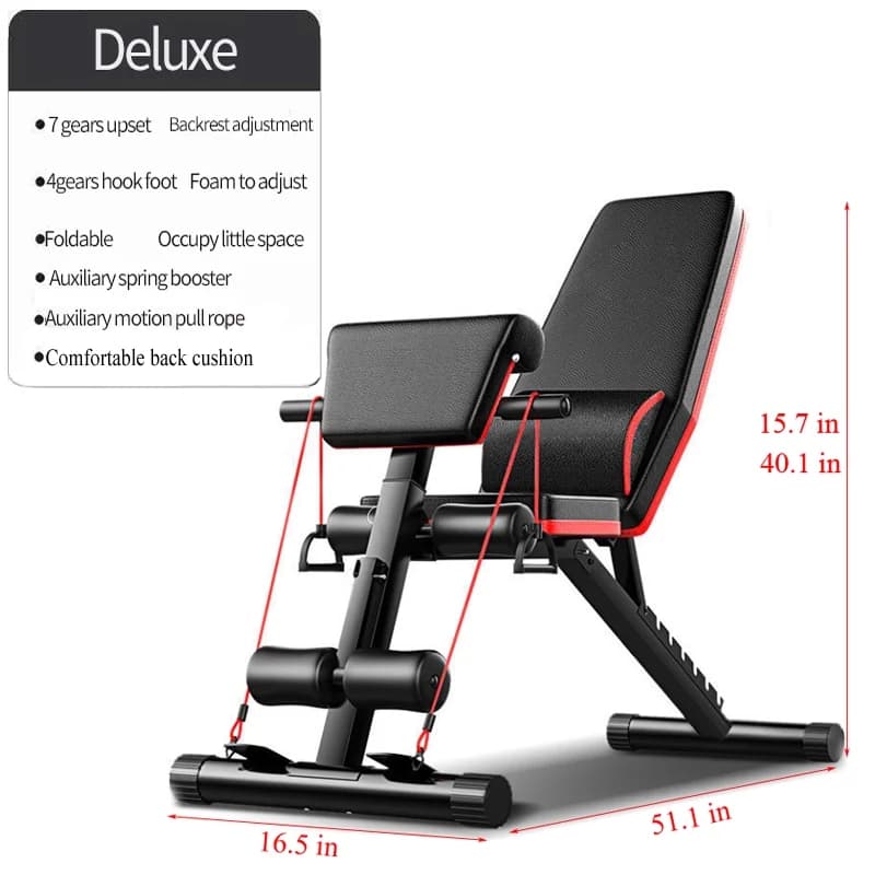 Popular Home Exercise Gym Adjustable Folding Dumbbell Chair Weight Lifting Sit up Dumbbell Bench Set