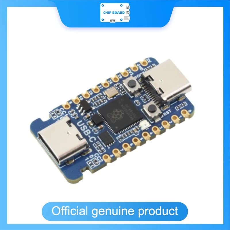 Scheda di Sviluppo Waveshare RP2350-USB-C, MCU Raspberry Pi RP2350A, Modulo Controller Dual-Core a Doppia Architettura