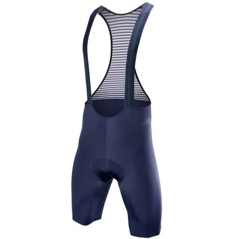 Mens Plus Size Reversible Seamless Quick Dry Padded Eco-Friendly Anti-Bacterial Cycling Bib Shorts Elastic Interface Cushion