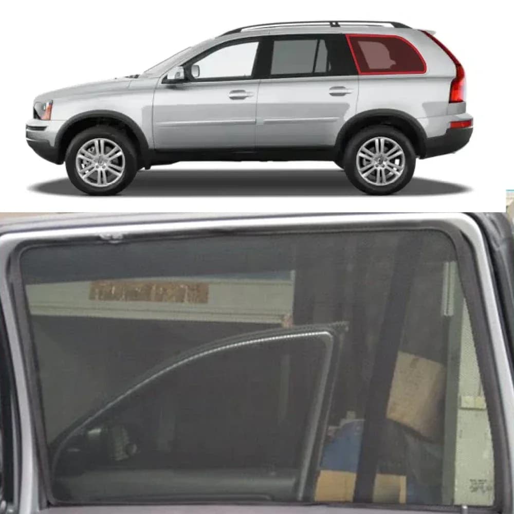For Volvo XC90 2002-2014 XC 90 Magnetic Car Sunshade Visor Front Windshield Curtain Cover Rear Side Baby Window Sun Shade