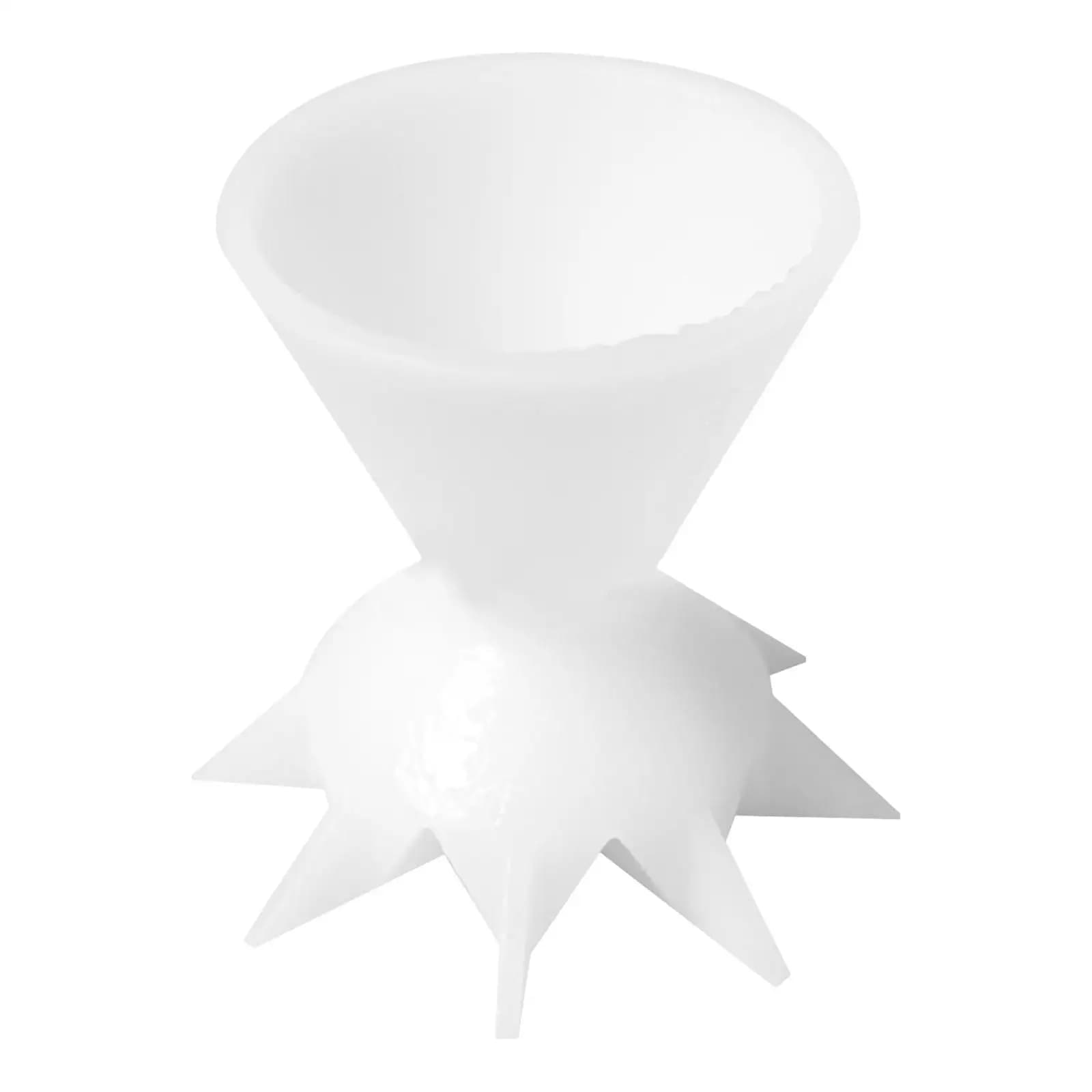 Multi Channel Paint Split Funnel for Acrylic Fluid Art Flower Cup with Small Size for Beginners Drawing Tool