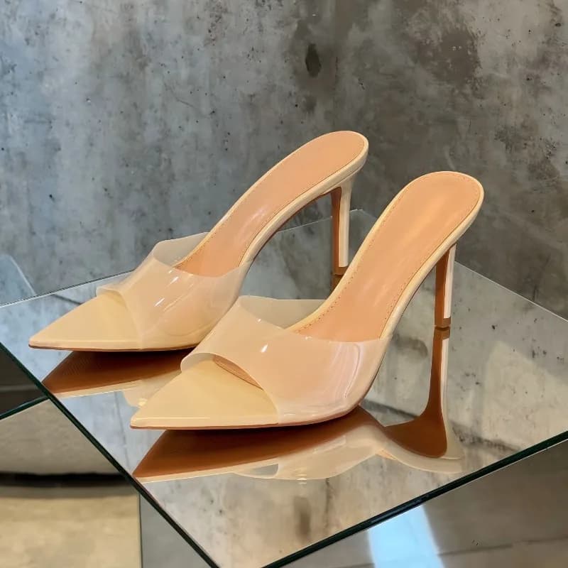 Nuove Scarpe da Donna 2026, Sandali Sexy con Tacco Alto e Punta a Spillo, Eleganti Scarpe Casual in Stile Francese, Scarpe Firmate, Sandalias Mujer