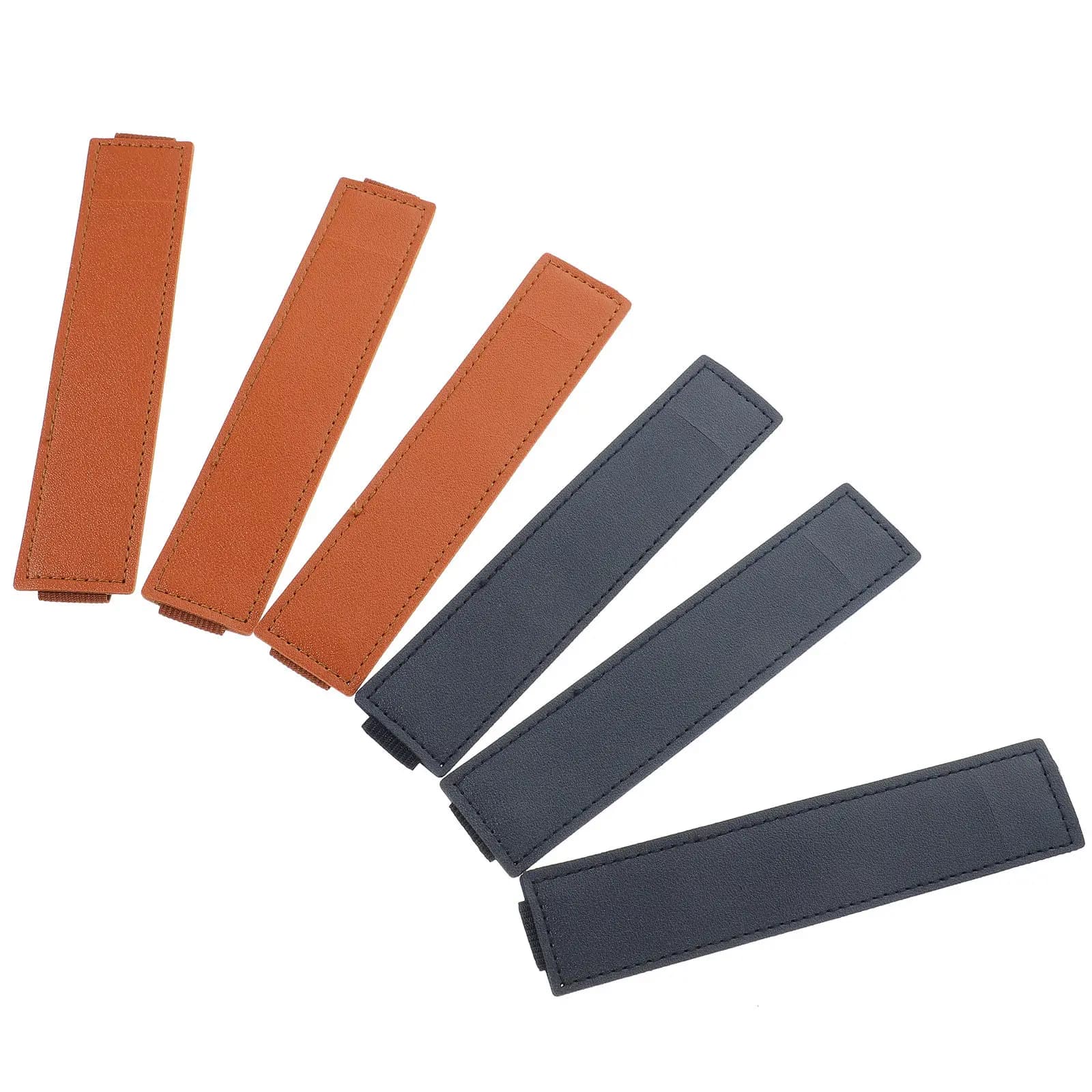 6 custodie per penne con fascia elastica per notebook, agenda, tablet, custodia protettiva per portapenne