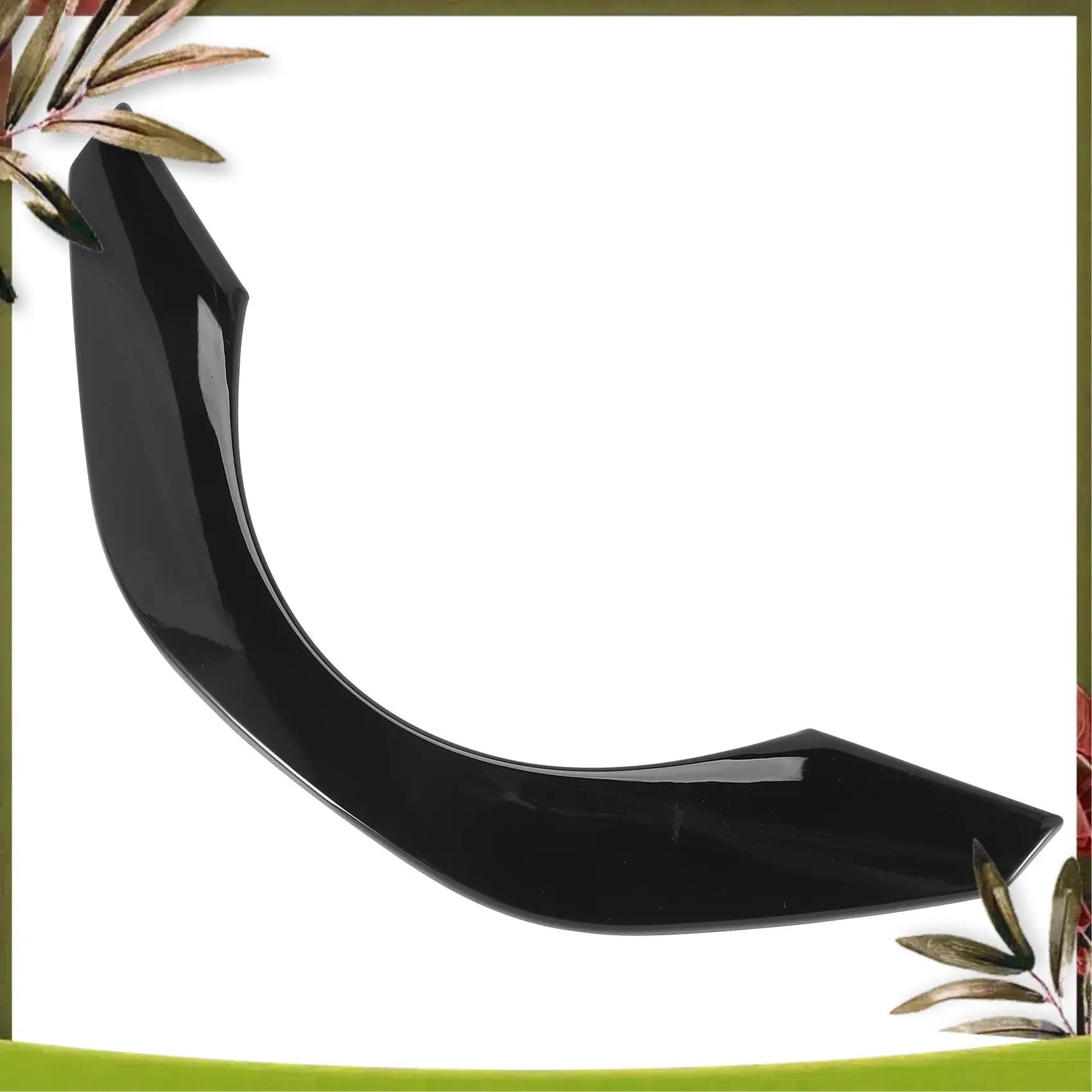 AB98-For Honda Vezel HR-V HRV 2021 2022 Interior Carwheel Cover Panel Trim Decoration Black Brilliant Frame