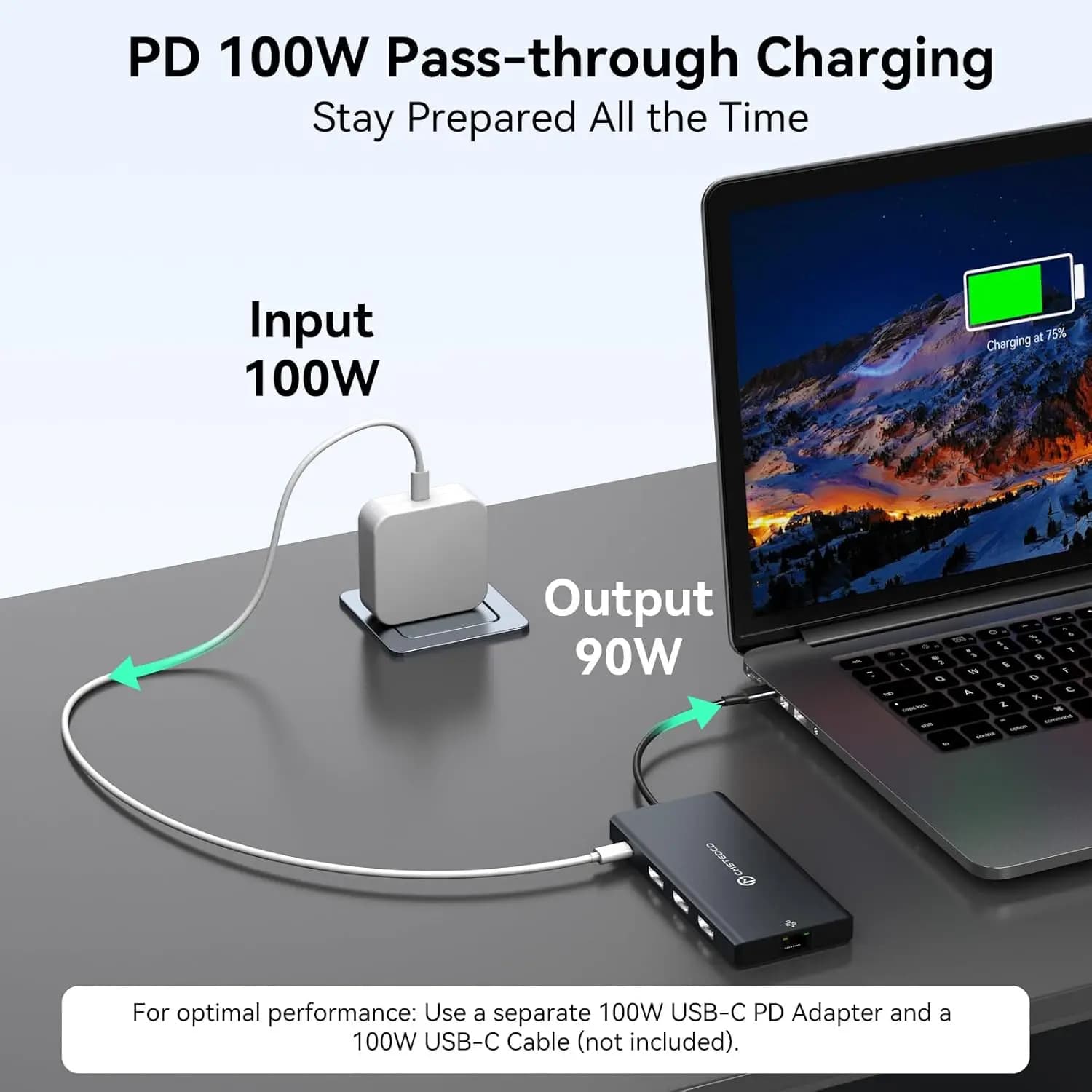 Docking Station 12 IN 1, Hub USB C per 3 Monitor, 100W PD, da Thunderbolt a Docking Station per Triplo Monitor, Ethernet 1000Mbps
