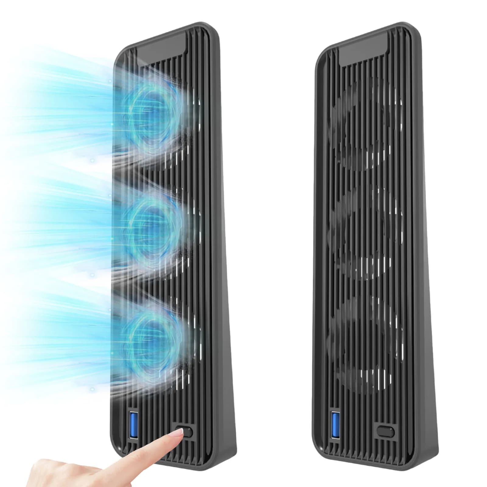 Ventola di Raffreddamento Silenziosa ed Efficiente per PS5, Sistema di Raffreddamento Plug-in per Accessori PS5