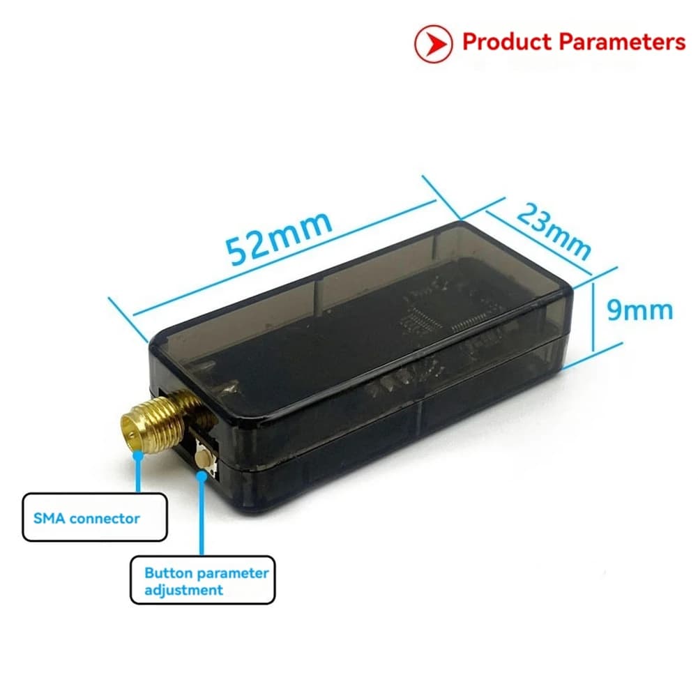 ASMA-UVC OTG 5.8G 56CH Audio FPV Ricevitore Scheda di acquisizione video con antenna per telefono cellulare Android Computer RC Drone Parte