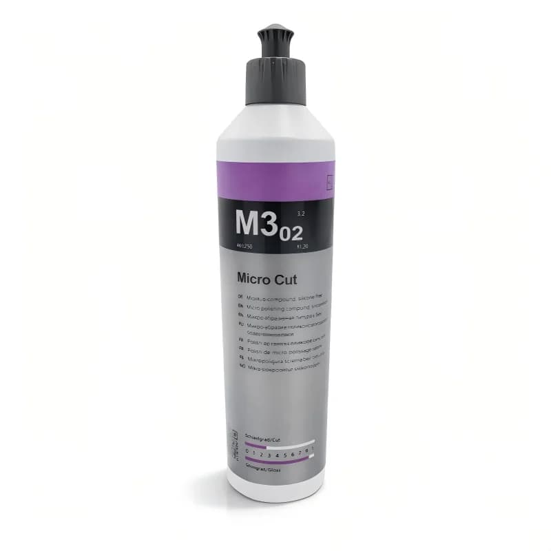 Koch Chemie Micro Cut M3.02- 250ML– Professional Car Paint Polishing for Mirror Finish
