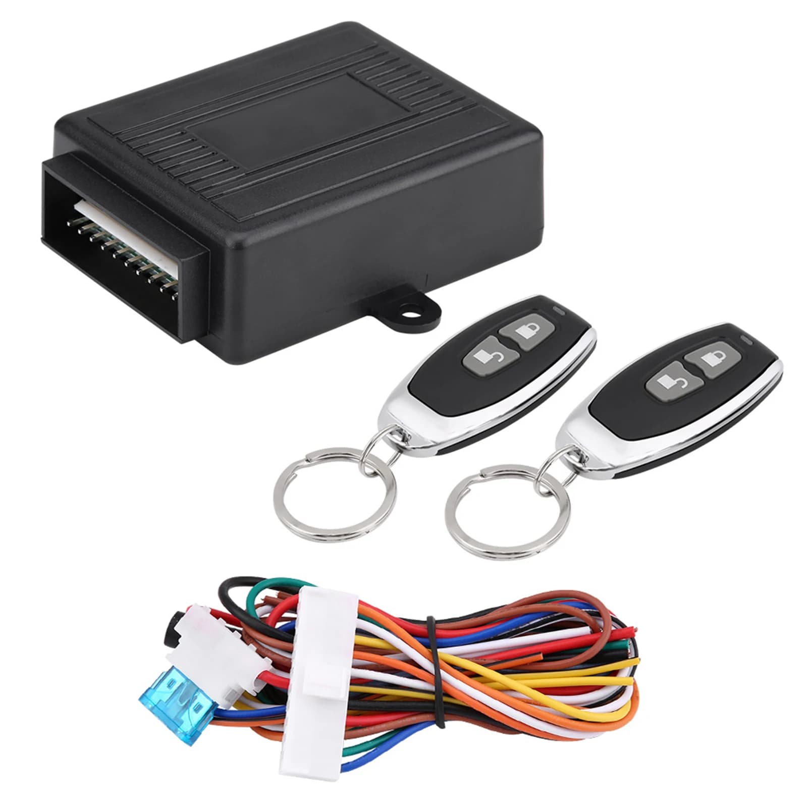 Sistema di accesso senza chiave alla moda Serratura per portiera per auto Sistema di accesso senza chiave Chiusura centralizzata Kit di controllo remoto Serratura per portiera per auto Ingresso senza chiave