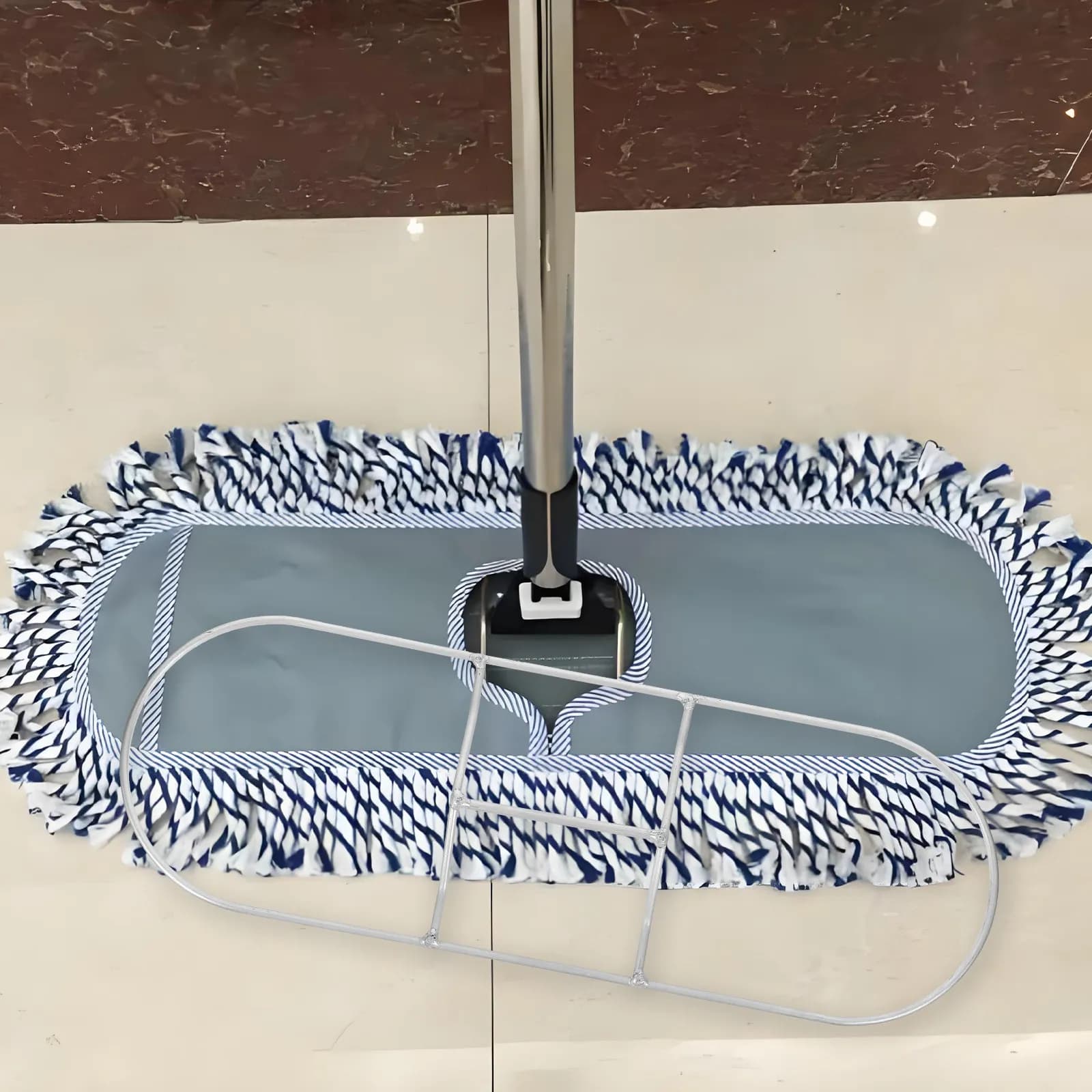 Mop Support Resistant for Mop Plates, Frame Robusto Easy to Install, Cleaning Bracket Wood Floors and Tiles
