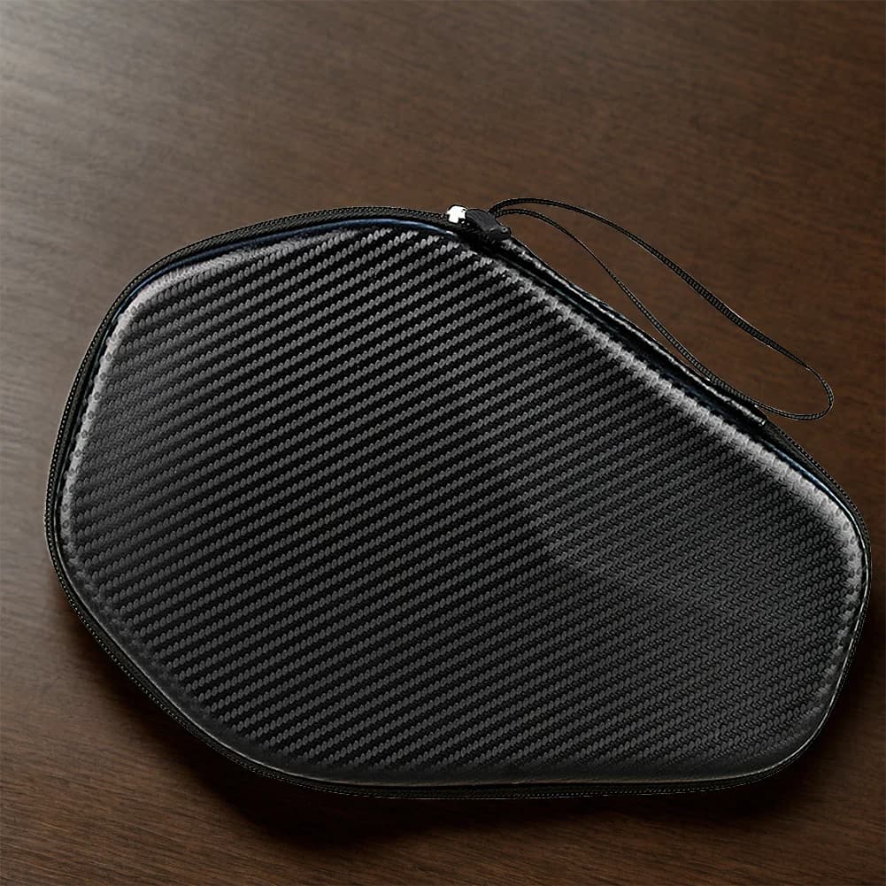 Ping Pong Rigida Racket Case, Protective Bag for 2 Rackets and Multiple Balls