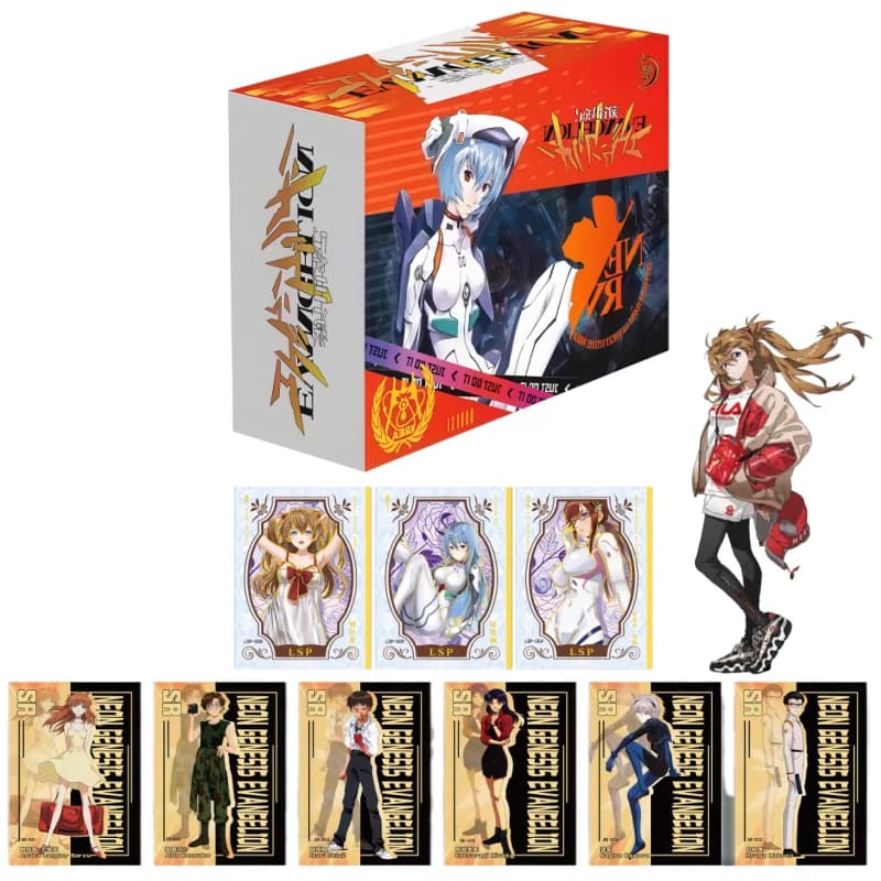 Ufficiale autentico Neon Genesis Evangelion Series Anime Card Personaggio Collezione periferica Giocattolo Regalo Scatola originale