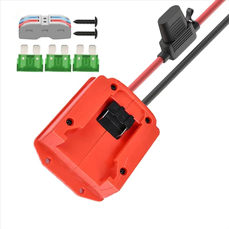 B92B-Per adattatore batteria da 18 V avviamento di emergenza per auto con dispositivo di emergenza a 3 fusibili per uso automobilistico