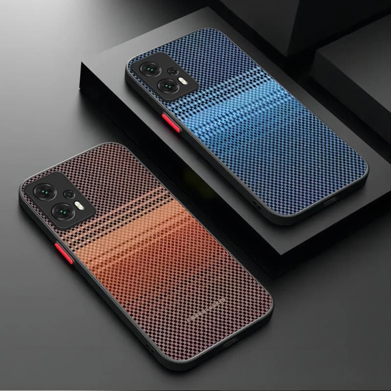Luxury Aramid Fiber Case For Xiaomi Mi 13 12 11 Lite 5G 14 13T 12T 11T 14T Pro M5S C75 Poco X7 X6 F6 F5 X5 X3 NFC F3 M6 Pro 4G