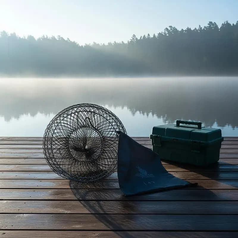 Telescopic Portable Lobster Catcher Pot Trap Foldable Fishing Net for Catching Crab Crayfish Prawn Shrimp Eel River Lake Fishing