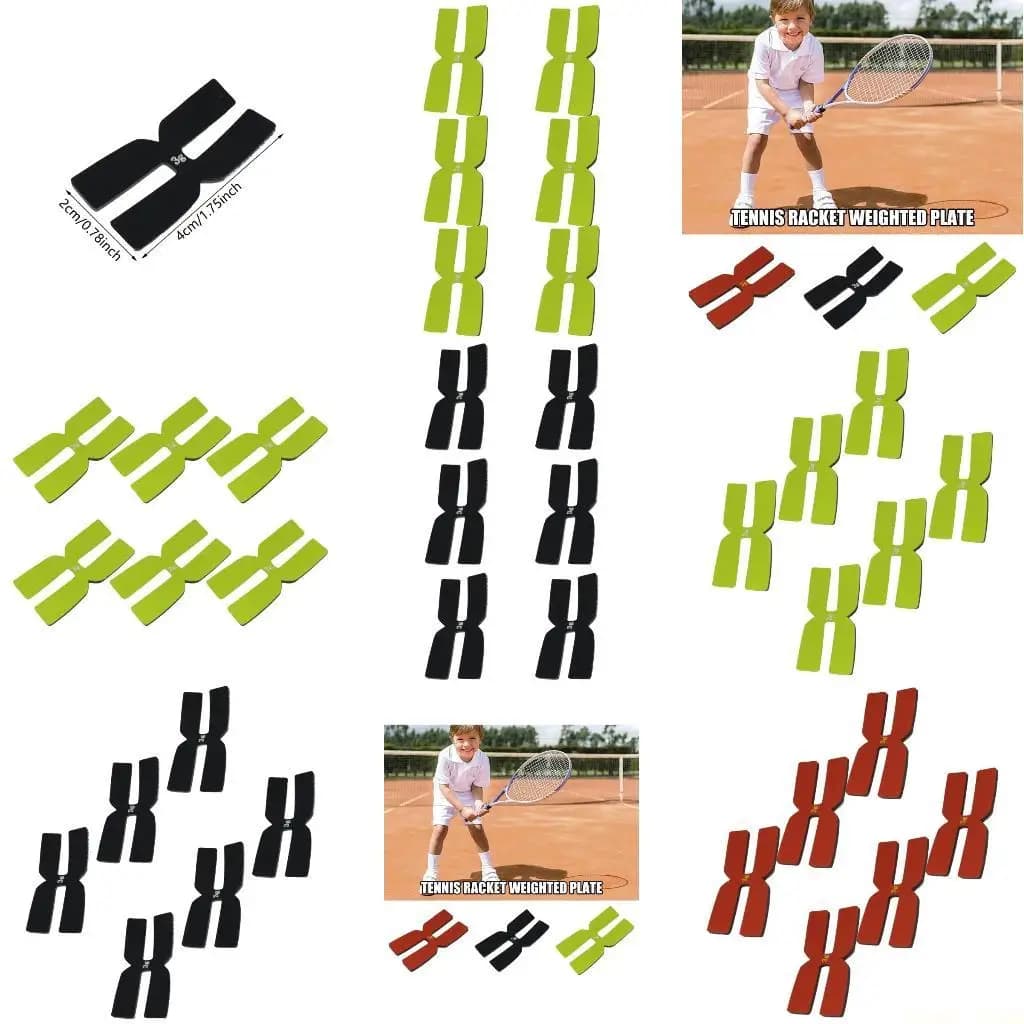U2JB Piastra Pesi Per Racchetta Da Tennis Pesi Per Racchetta Da Tennis Cuscinetto Pesi Per Racchetta