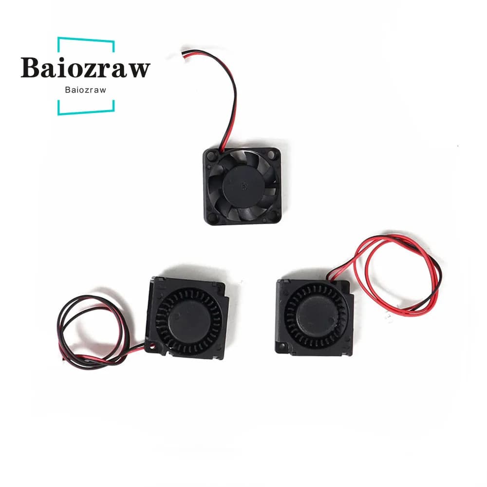 Baiozraw V0.1 / V0.2 3D printer 3007 5V axial fan 1 pc 3010 fans 2 pcs for Voron 0.1/ Voron 0.2 parts