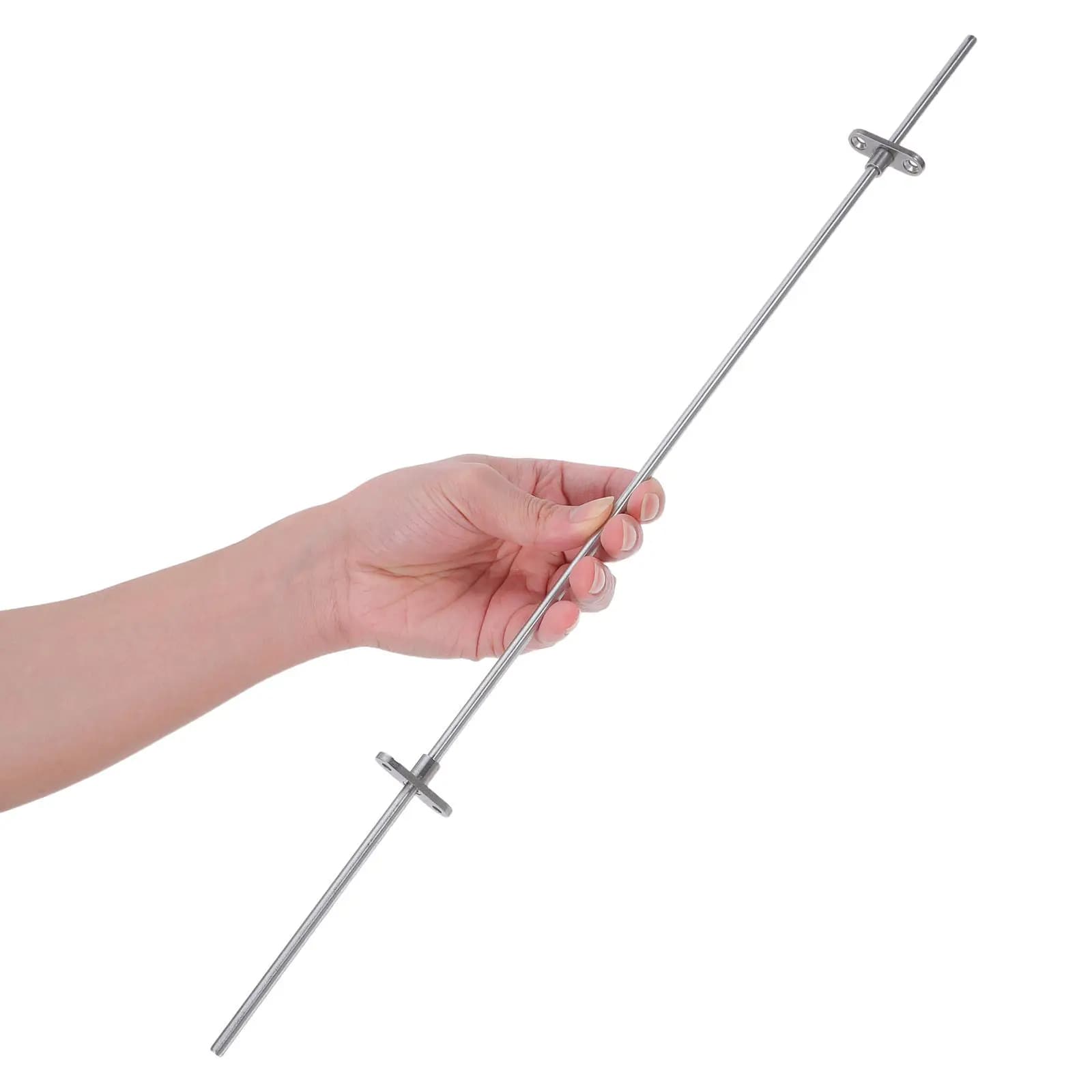 Barra Portadocumenti in Acciaio Inox per Ufficio, Sostituzione per Cassetti, 50Cm, Resistente e Antiruggine