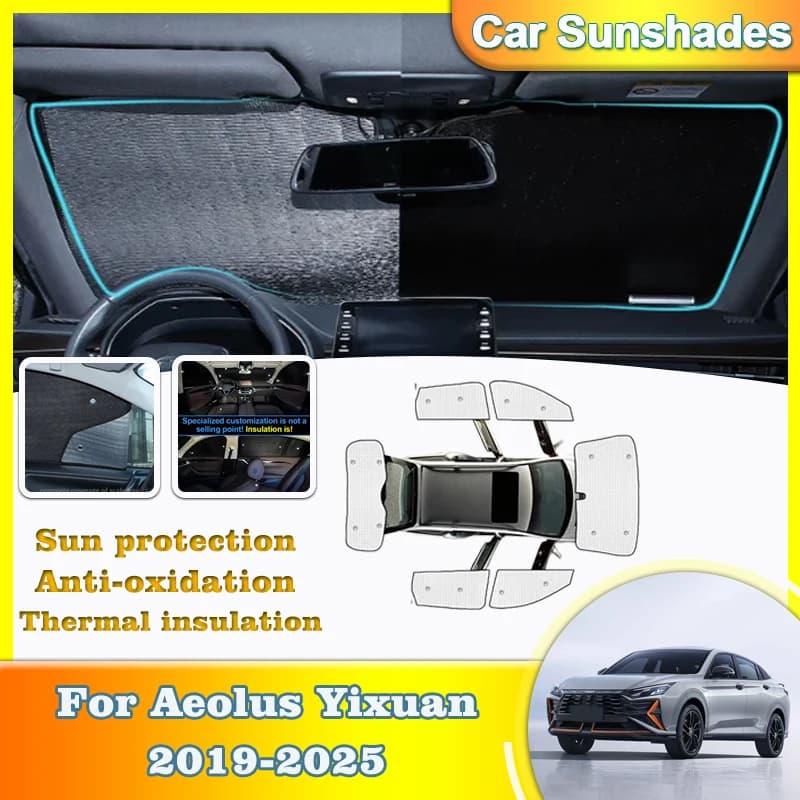 Per Aeolus Yixuan Dongfeng Aeolus A30 2019-2025 Auto Parabrezza Parasole Copertura Visiera Finestra Parasole Protezione Solare Accessori