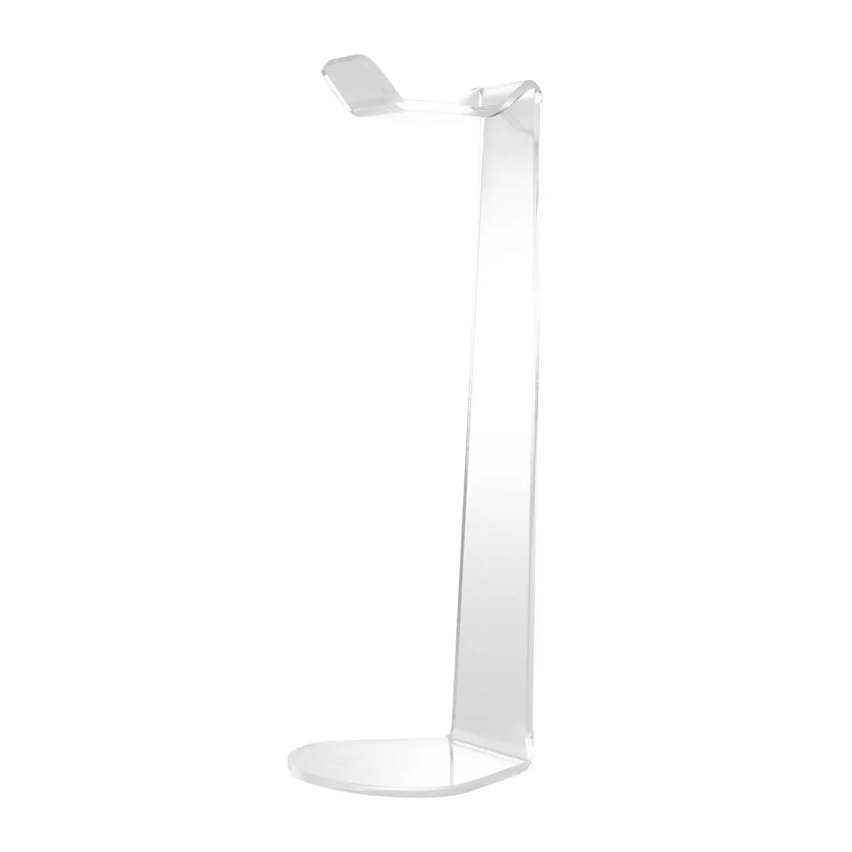 Supporto per cuffie in acrilico, supporto da tavolo per cuffie da gioco e auricolari, organizer portatile salvaspazio universale
