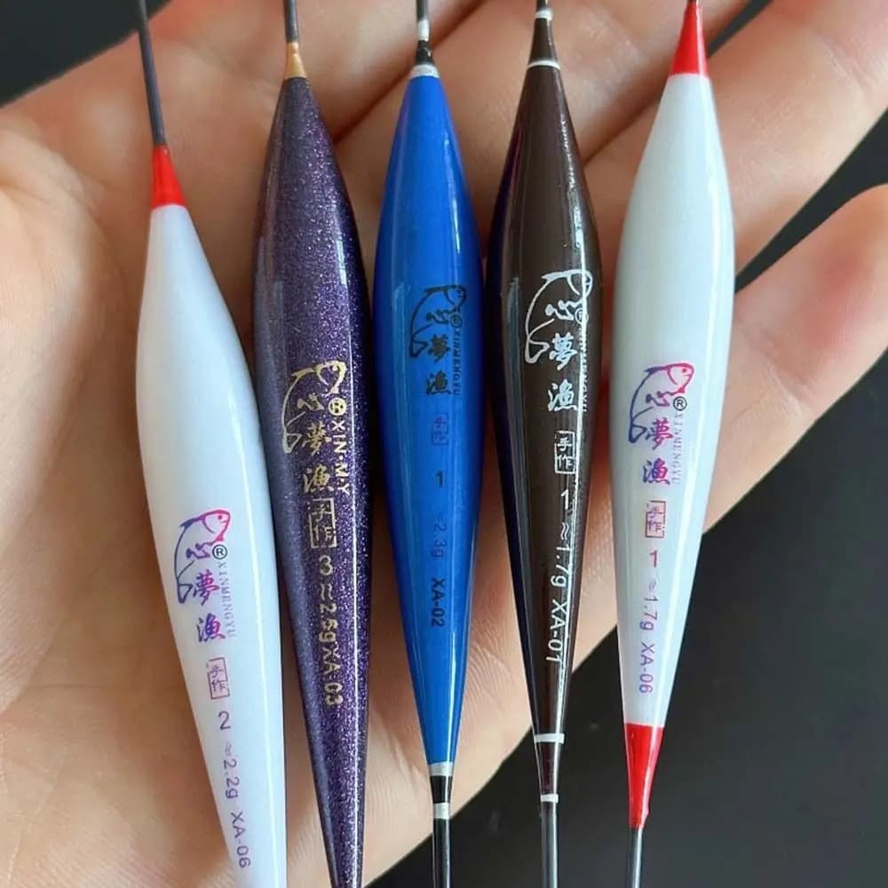 Nuovo Galleggiante da Pesca a Tre Maglie, Altamente Sensibile e Accattivante, con Coda Spessa, Indicatore per Acque Basse