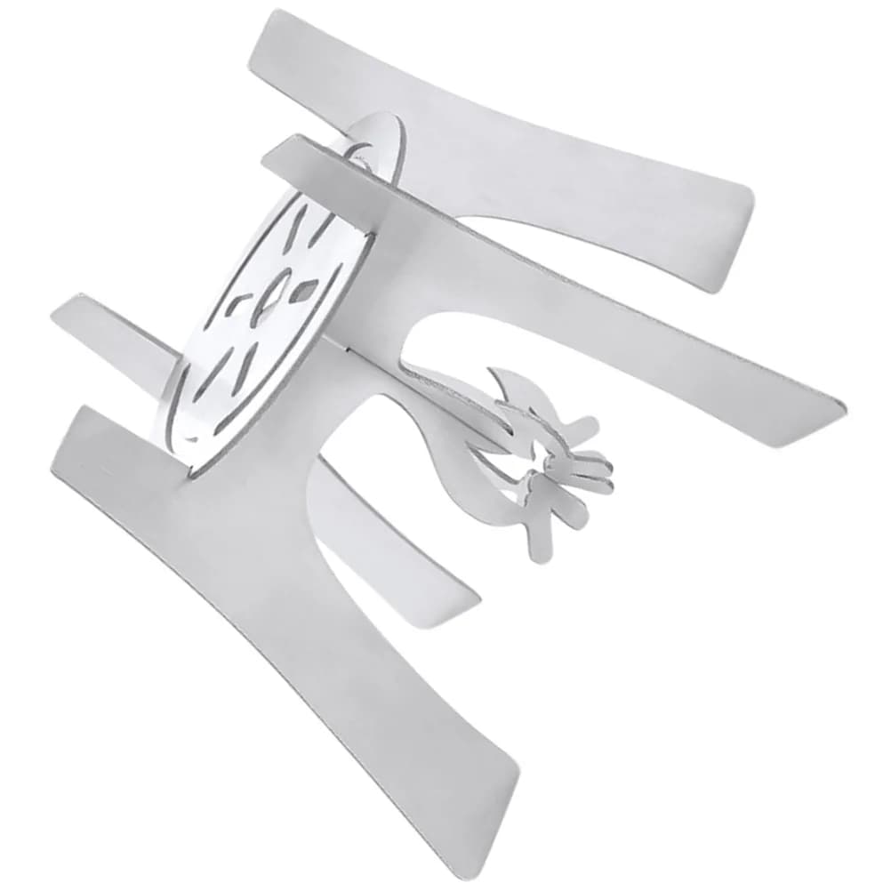 Stainless Steel Cooker Support Portable Camping Rack Rack Outdoor Kitchen Equipment for Travel Picnic High Survival