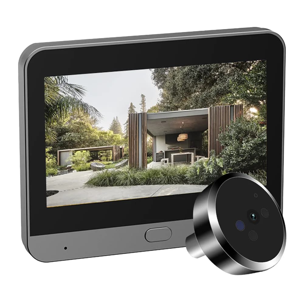 4.3Inch IPS Screen 3mp WIFI IP Doorbell Tuya APP Video Door Phone Intercom Visual Door Viewer
