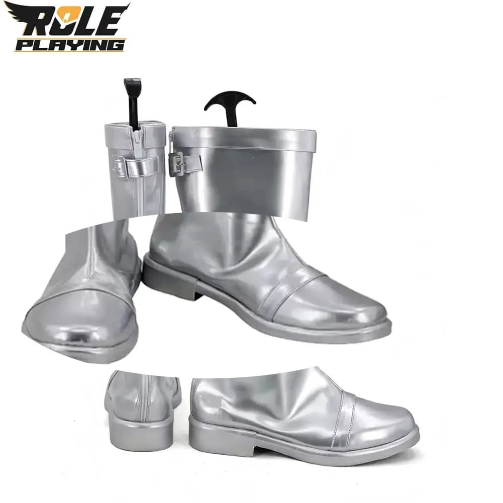 Masked Cosplay Rider Shoes Boots Anime Costumes Accessory Halloween Custom Made Carnival Party Disguise Outfit Props Male Men