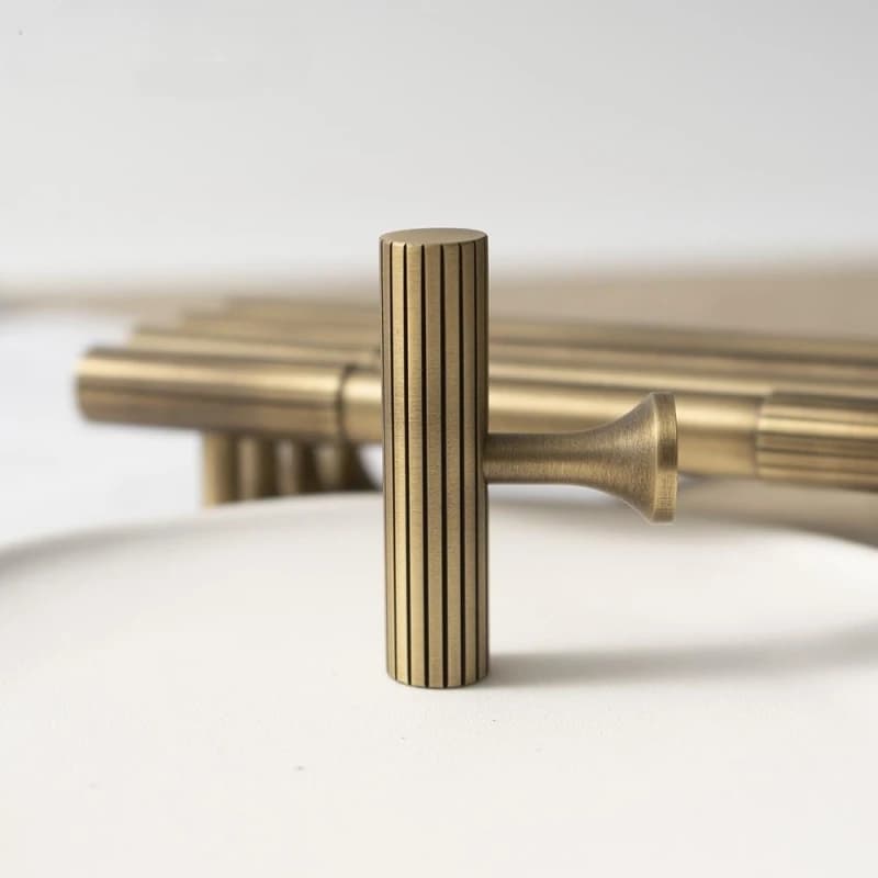 Maniglie del cassetto della cucina in ottone massiccio antico manopole dell'armadio dell'armadio dell'armadio maniglia dell'hardware dell'armadio dell'armadio dell'armadio in bronzo nordico per mobili