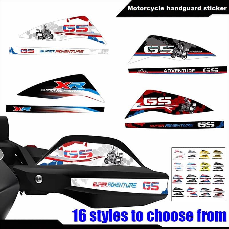 Adesivi per Paramani Moto, Scudo Protettivo con Decalcomania 40 Anni GS per R1200GS R 1250GS Adventure F850/750/650GS g310gs F900XR