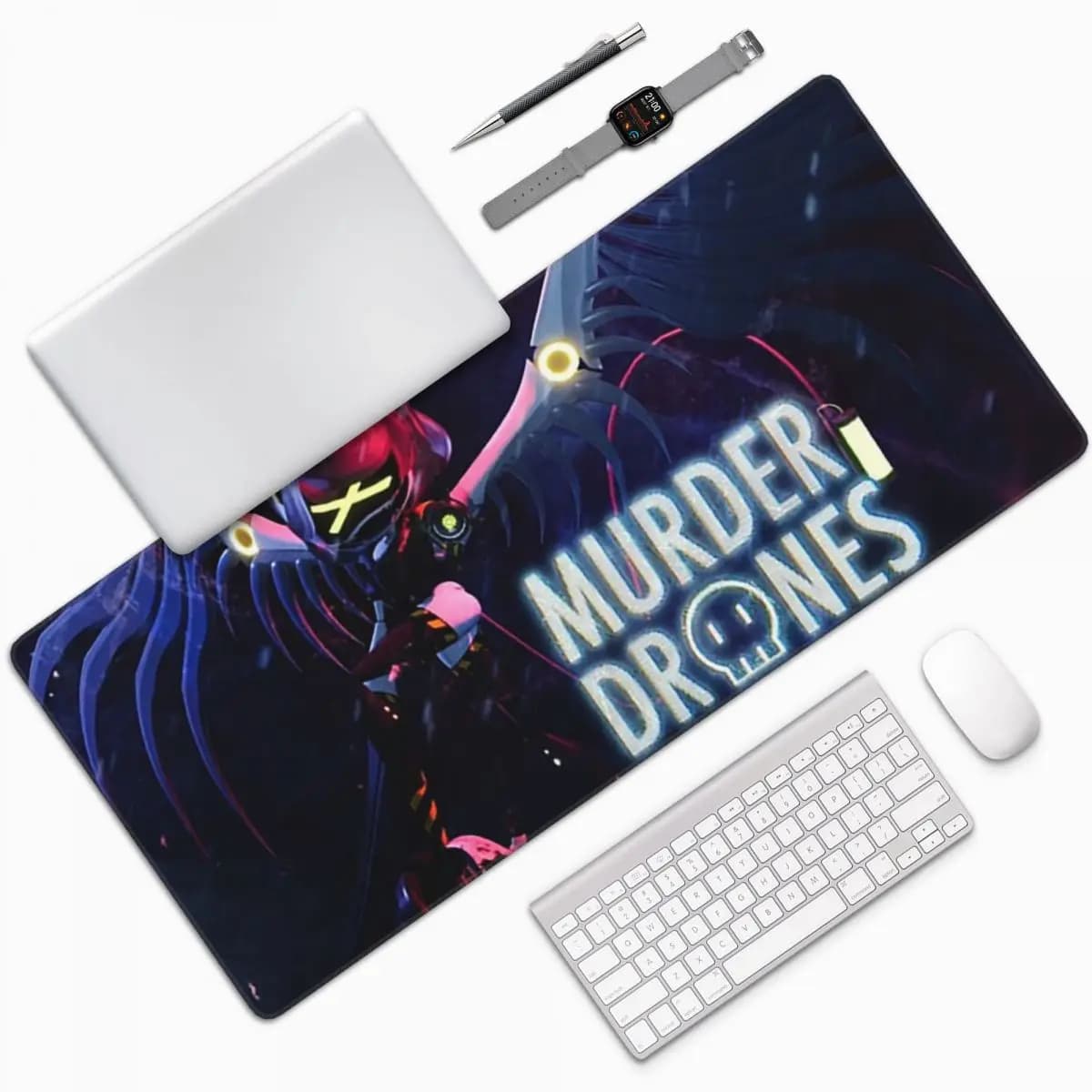 Game Murder Drones Large Mouse Pad Computer Keyboard Mouse Mat Gamer PC Laptop Desk Mat Office Accessories Table Mats