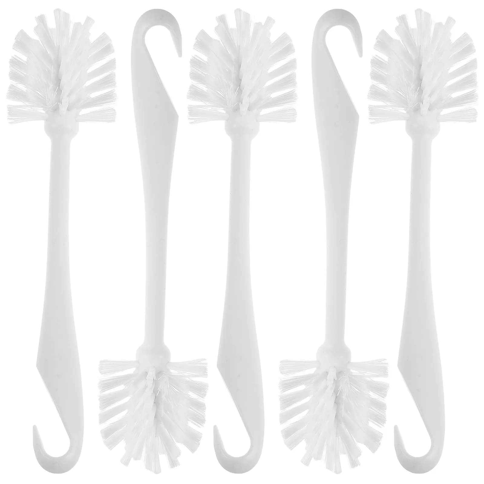 5Pcs Cleaning Brushes for Home Appliances Multifunctional Nylon Scrubber Brush Set Long Handle Juicer Blender Soymilk Machine