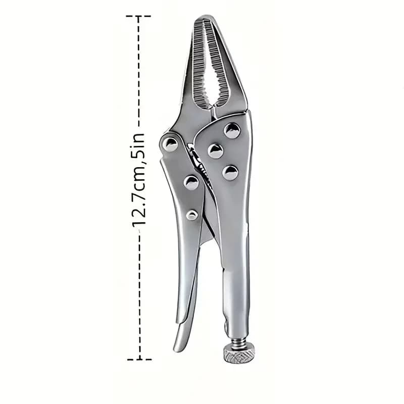 5 inch sharpening clamps for heavy duty - Adjustable height, anti-slip handle, compact and robust metal clamping tool