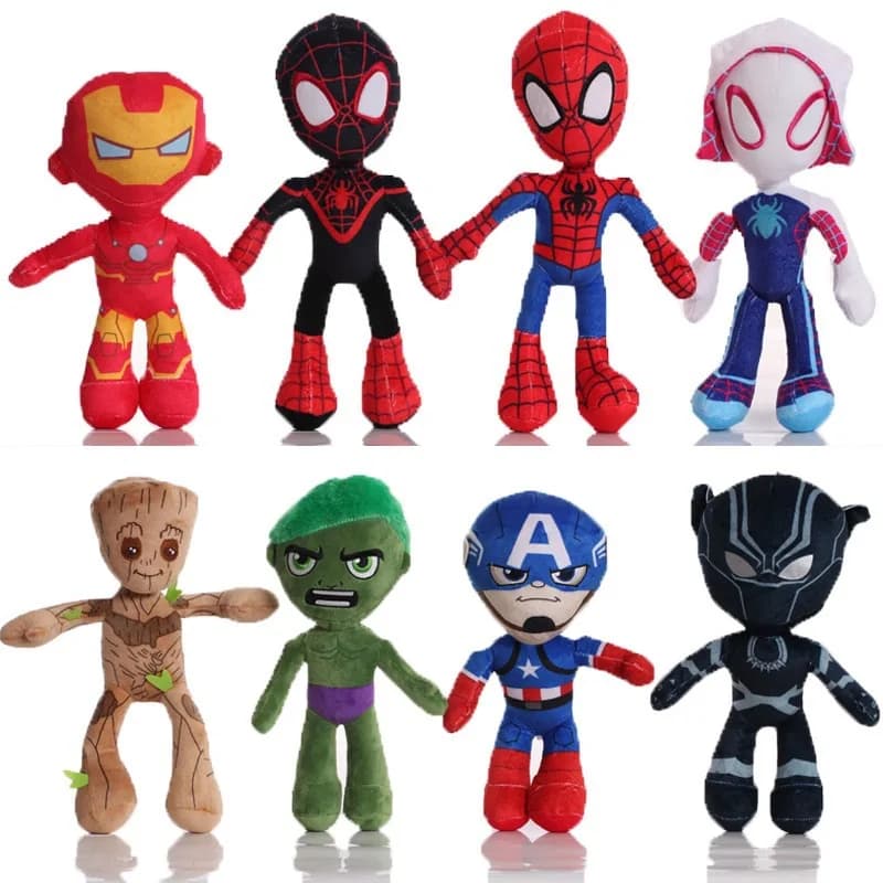 Peluche Marvel Avengers Spider-Man Groot, Cuscino da 9 Pollici, Regalo di Compleanno