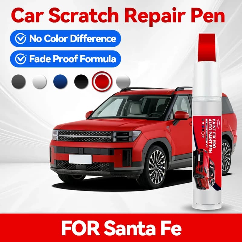 Car paint touch up pen For Hyundai Santa Fe 2000-2025 SM CM DM TM car care automotive paint repair acrylic paints accessories