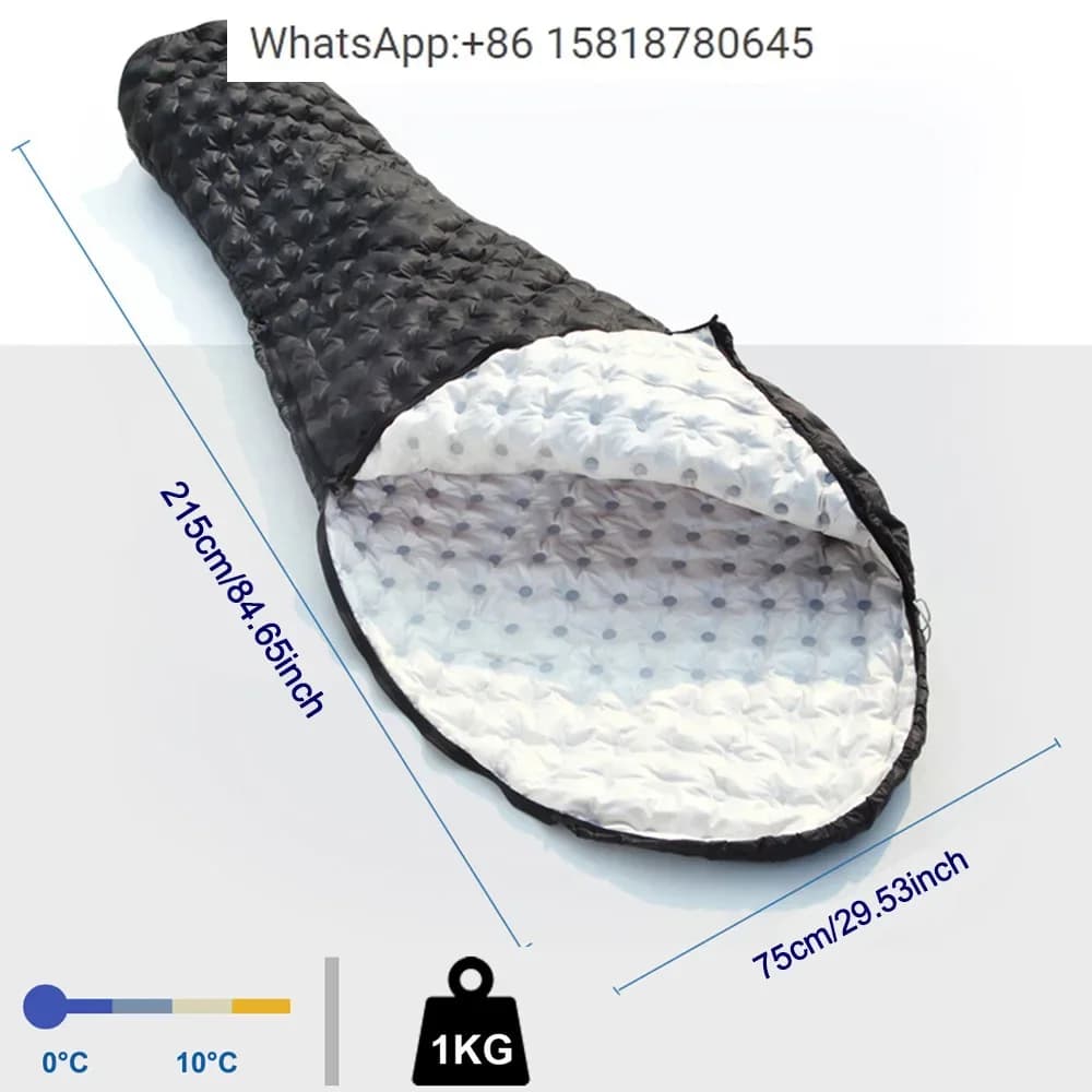 Russia, Spain, Poland, United States, For Kamp-erbox Down Sleeping Bag, Camping, Triple Cold Protection, Warmth
