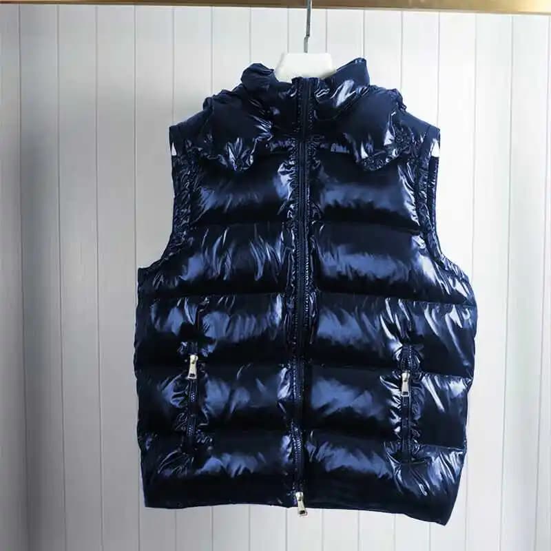 Gilet Invernali Coreani Nuovi 2026 da Donna, Impermeabili, Leggeri, in Cotone Imbottito, Caldi, con Cappuccio, Senza Maniche