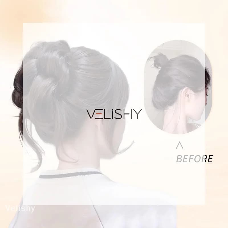 Synthetic Hair Bun Chignon Messy Bun Claw Clip In Hair Piece Fluffy Curly Ponytail Extensions Hairpieces For Women New