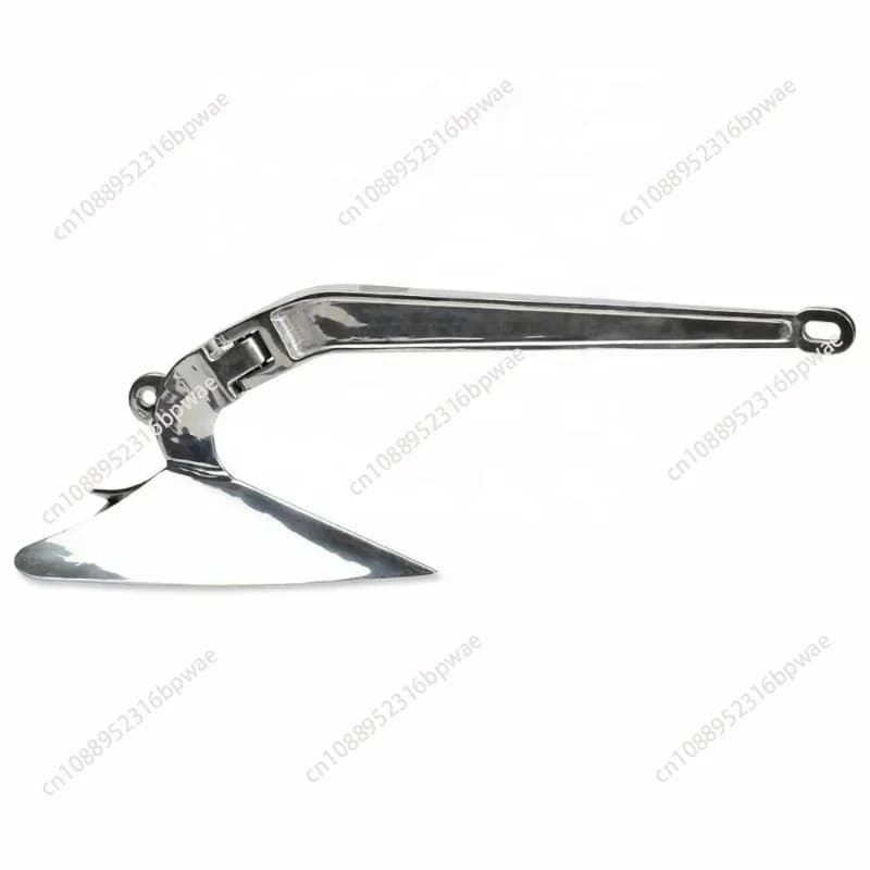 Ancoraggio per barca stile Delta 22 libbre 10 kg Acciaio inossidabile 316 28-42 piedi Aratro non incernierato