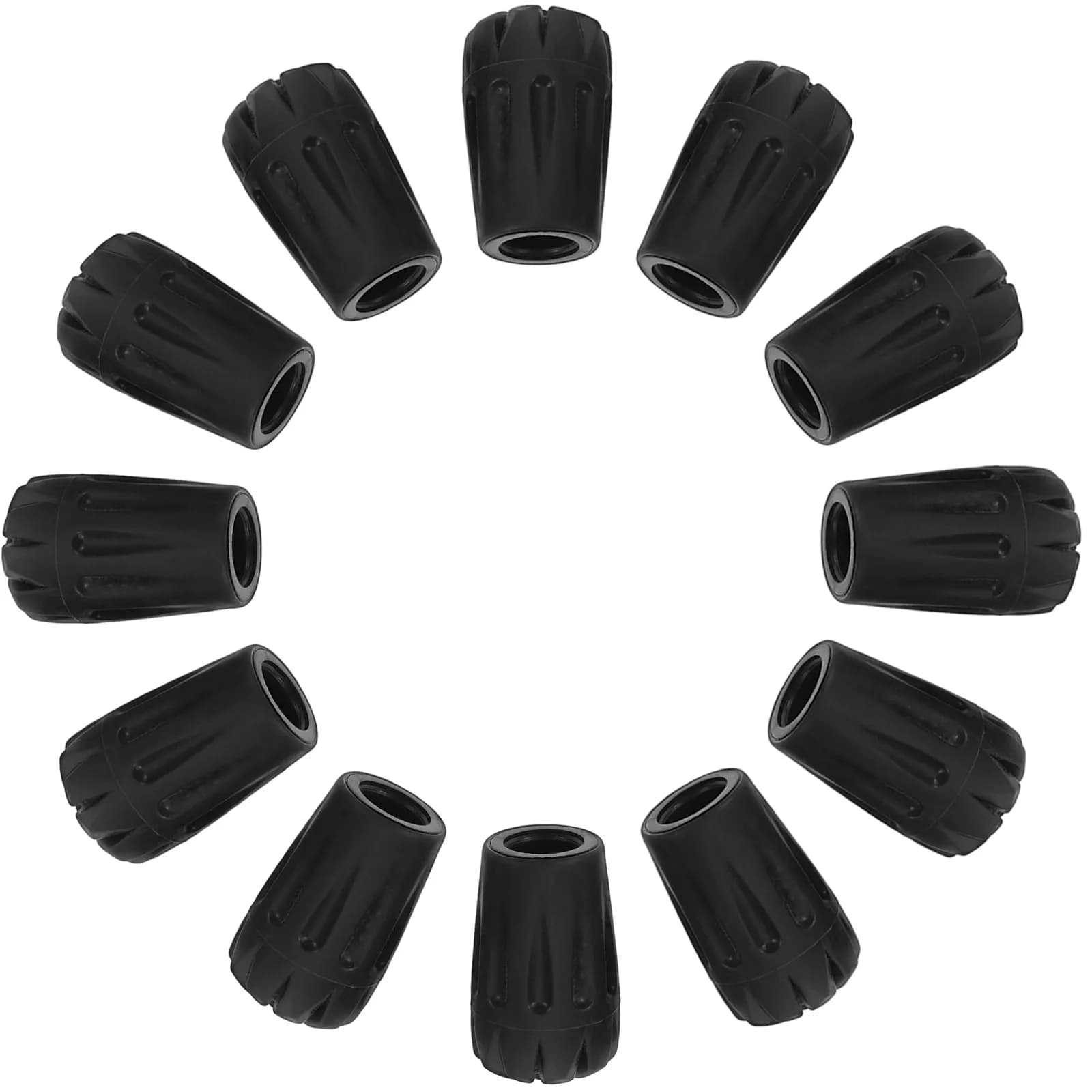 15 Non-slip Wipers for Sticks, Durable Parts for Trekking Sticks and Stroller