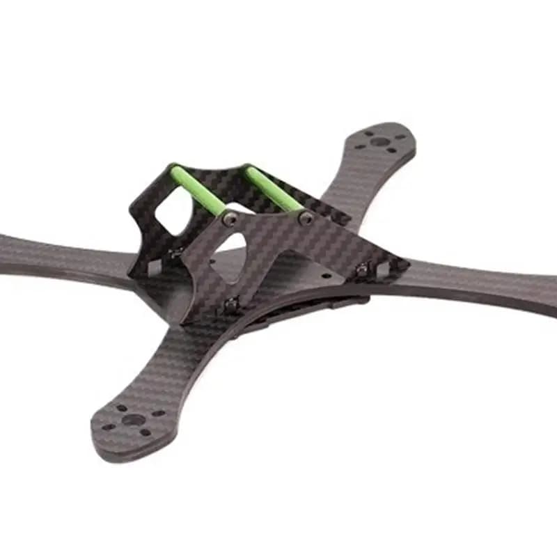 SX220 FPV racing drone frame completely made of 5 inch carbon fiber - Interasse 220 mm, weight 96 g, 4 mm lower plate for FPV racing
