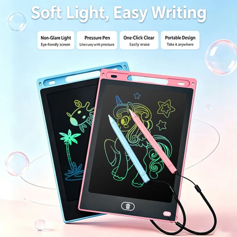 8.5 inch LCD Handwriting Tablet Digital Drawing Tablet Handwriting Tablet Portable Children's Electronic Tablet 3 4 5 6 7 8 years