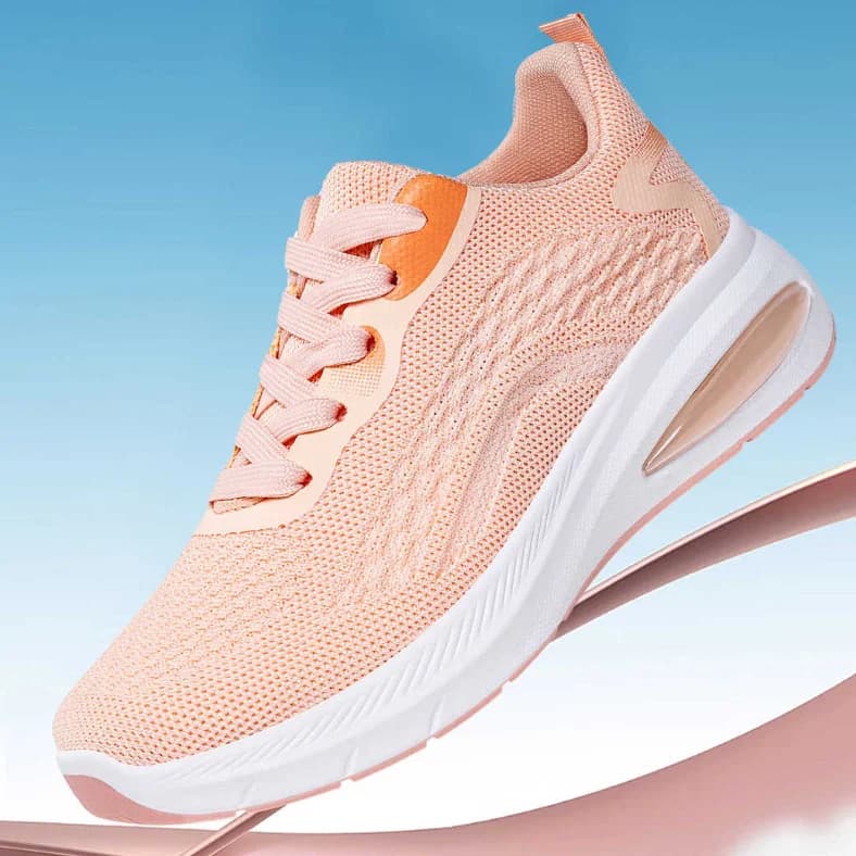 Sneakers Casual da Donna Primavera 2026 con Lacci, Leggere per Allenamento Sportivo, Scarpe da Corsa Traspiranti in Mesh