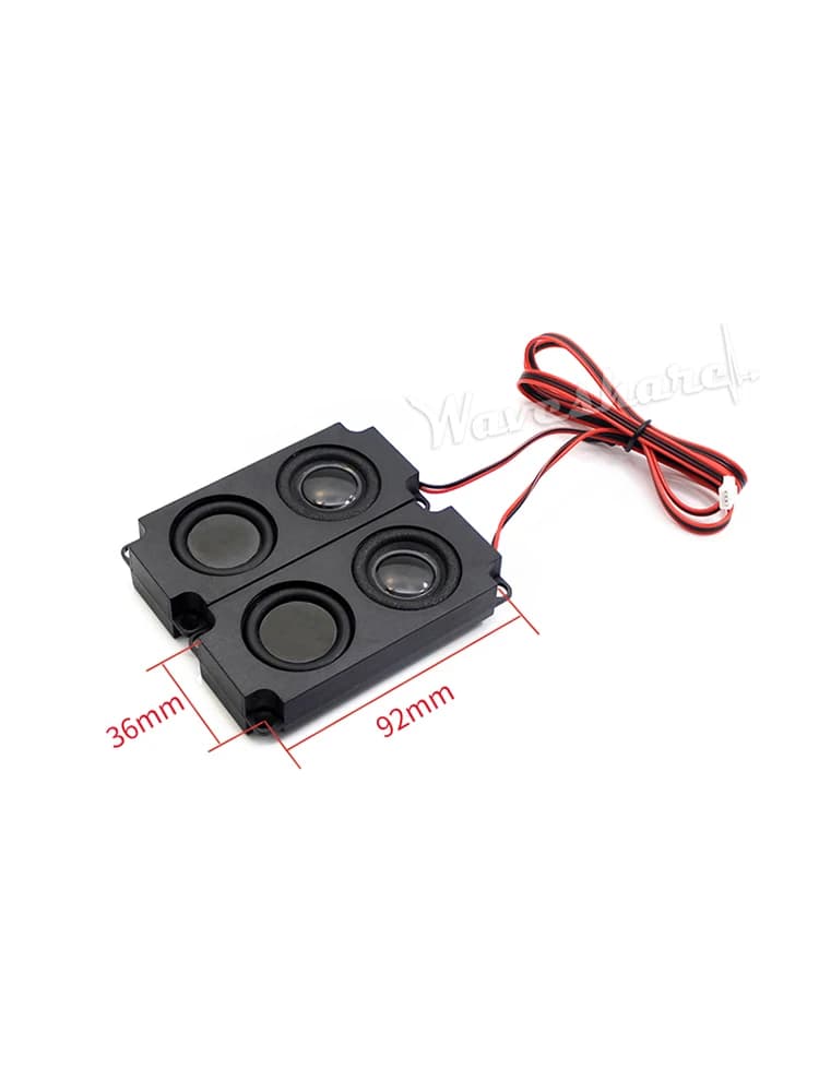 Waveshare Altoparlante da 8 piedi 5W, altoparlante, adatto per Micro Snow Raspberry Pi LCD e modulo Audio