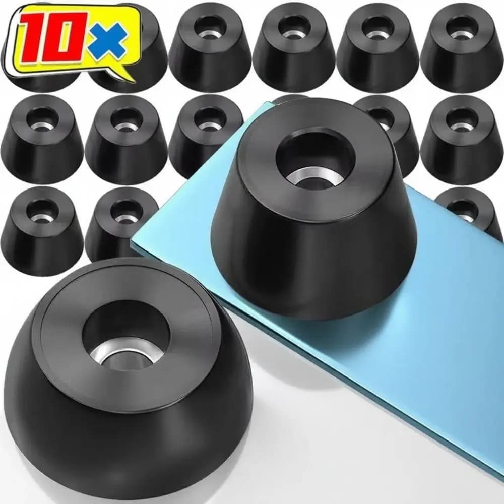 Case Feet Rubber Rubber Feet Anti-Slip Round Anti-Slip Bumper Pad Fine Grips Furniture Feet Pad Table Chair Use
